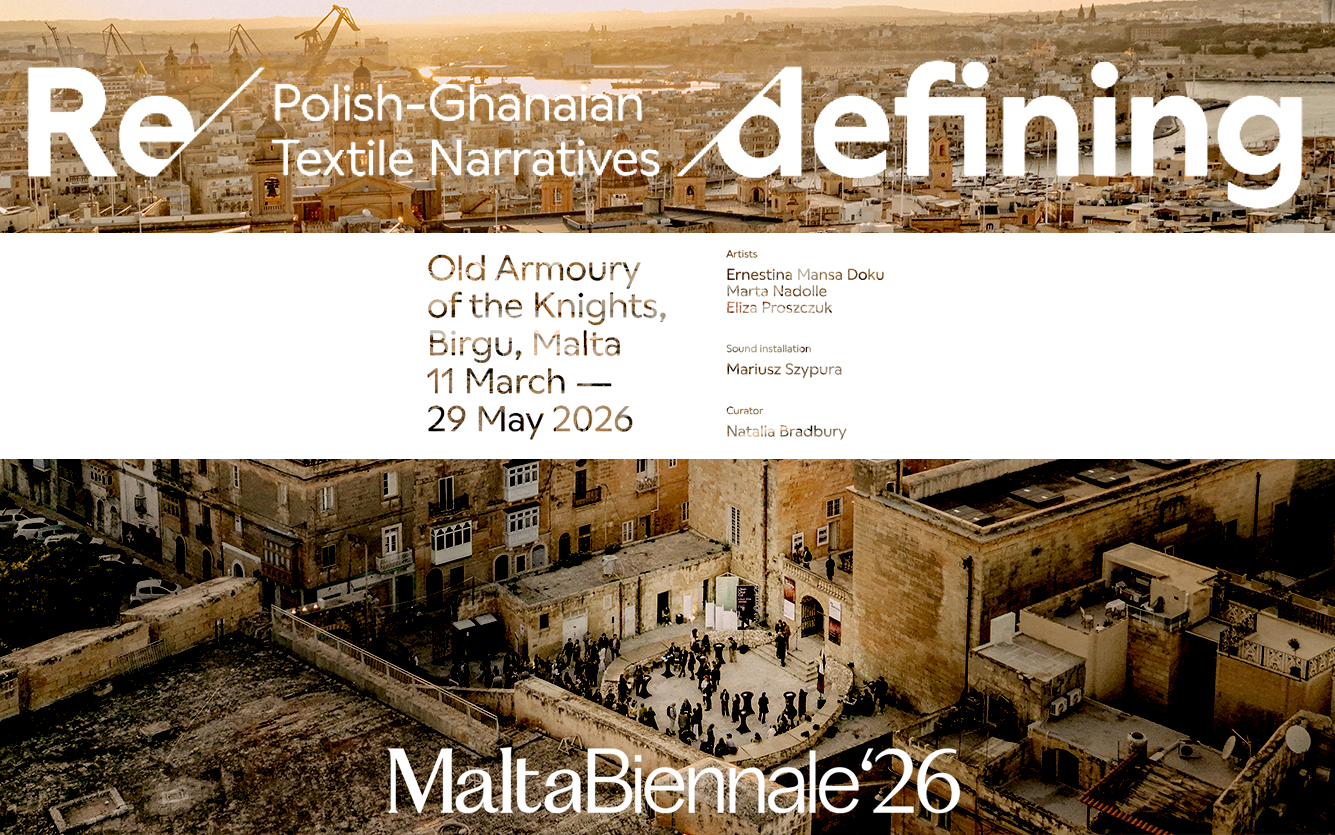 Redefining — Malta Biennale 2026 Polish Pavilion, sound installation by Mariusz Szypura